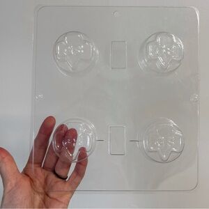 Girl Scout Plastic Mold Trefoil GS Logo